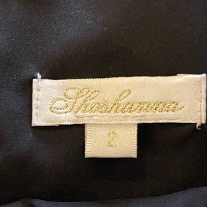 Black cocktail dress size 2 ny Shashana